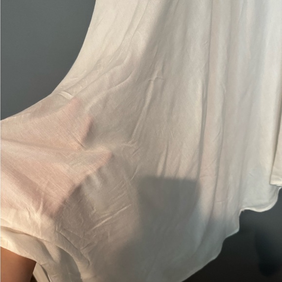 Exist White Asymmetrical Scoop Neck Sundress - Picture 7 of 8